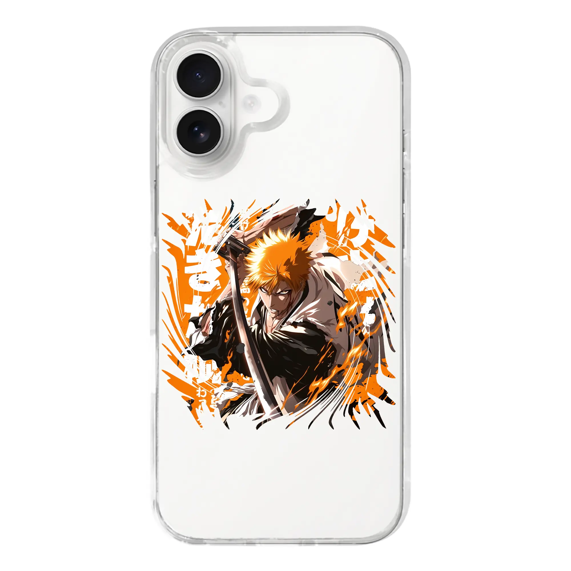 ブリーチ グッズ 黒崎 一護 - iPhone 17シリーズ 透明スマホケース – 薄型・耐衝撃・精密フィット保護カバー